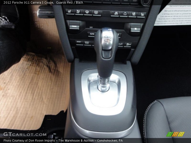  2012 911 Carrera S Coupe 7 Speed PDK Dual-Clutch Automatic Shifter