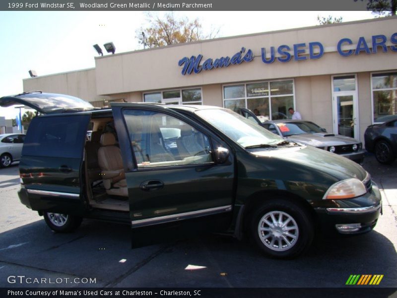 Woodland Green Metallic / Medium Parchment 1999 Ford Windstar SE