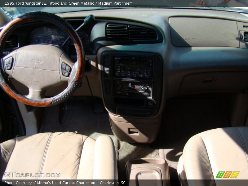 Woodland Green Metallic / Medium Parchment 1999 Ford Windstar SE