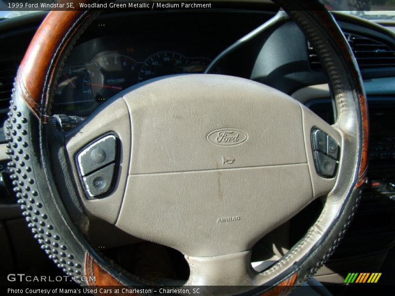 Woodland Green Metallic / Medium Parchment 1999 Ford Windstar SE