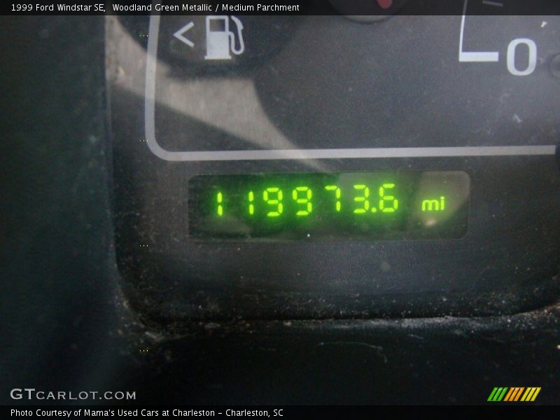 Woodland Green Metallic / Medium Parchment 1999 Ford Windstar SE