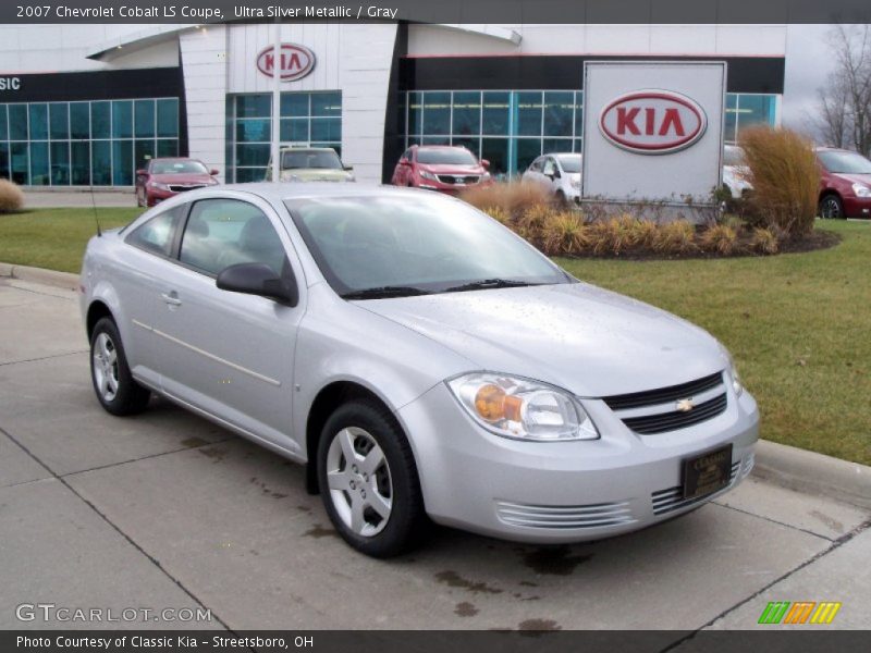 Ultra Silver Metallic / Gray 2007 Chevrolet Cobalt LS Coupe