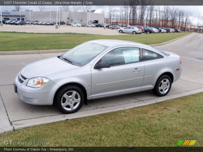 Ultra Silver Metallic / Gray 2007 Chevrolet Cobalt LS Coupe