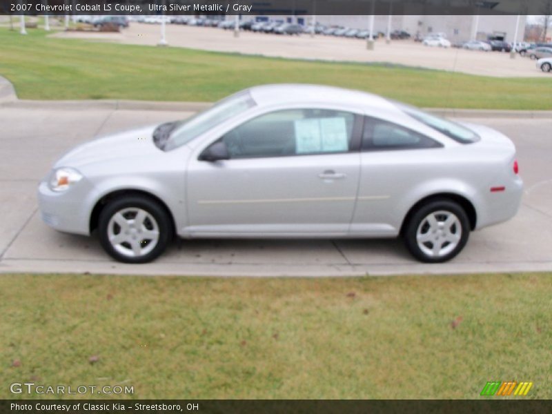 Ultra Silver Metallic / Gray 2007 Chevrolet Cobalt LS Coupe