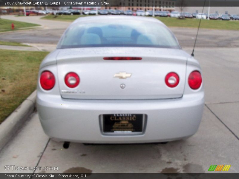 Ultra Silver Metallic / Gray 2007 Chevrolet Cobalt LS Coupe