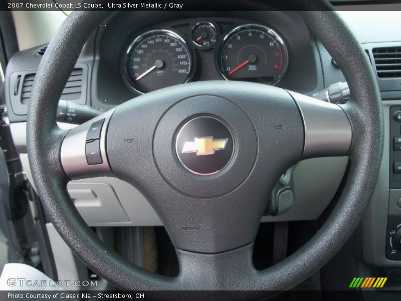 Ultra Silver Metallic / Gray 2007 Chevrolet Cobalt LS Coupe
