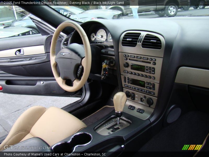 Evening Black / Black Ink/Light Sand 2005 Ford Thunderbird Deluxe Roadster