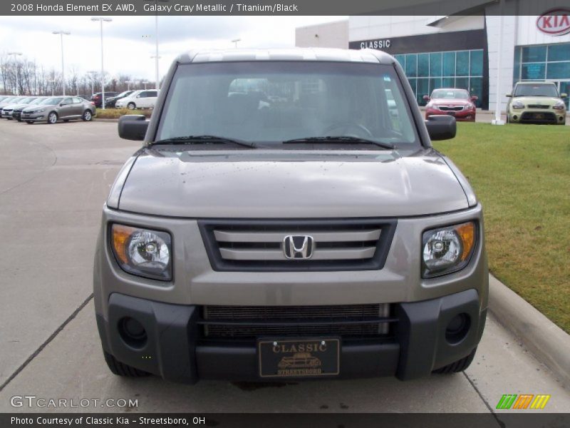 Galaxy Gray Metallic / Titanium/Black 2008 Honda Element EX AWD
