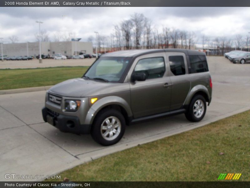 Galaxy Gray Metallic / Titanium/Black 2008 Honda Element EX AWD