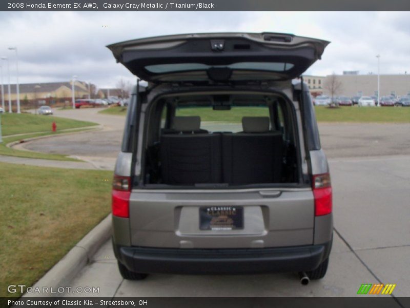 Galaxy Gray Metallic / Titanium/Black 2008 Honda Element EX AWD