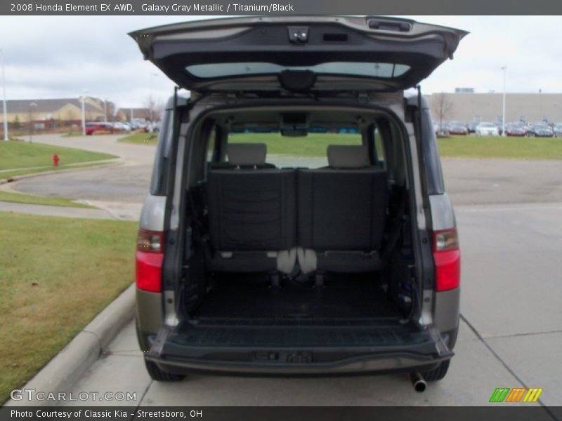 Galaxy Gray Metallic / Titanium/Black 2008 Honda Element EX AWD