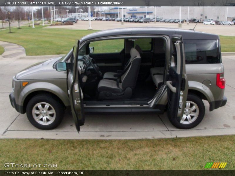 Galaxy Gray Metallic / Titanium/Black 2008 Honda Element EX AWD