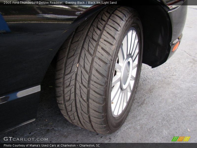 Evening Black / Black Ink/Light Sand 2005 Ford Thunderbird Deluxe Roadster