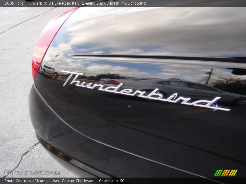 Evening Black / Black Ink/Light Sand 2005 Ford Thunderbird Deluxe Roadster