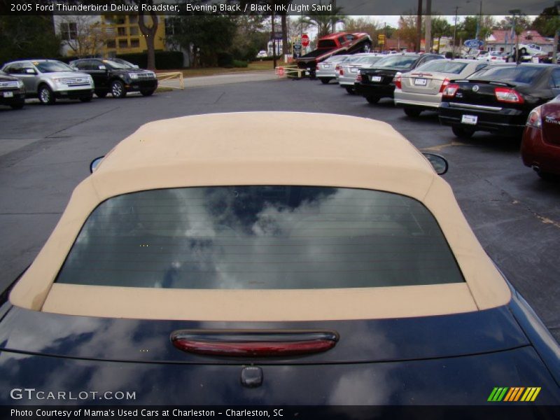 Evening Black / Black Ink/Light Sand 2005 Ford Thunderbird Deluxe Roadster