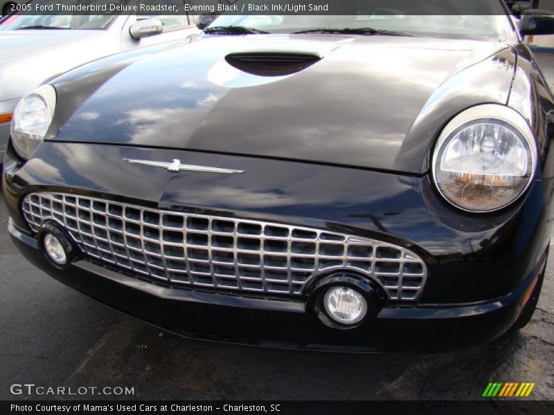Evening Black / Black Ink/Light Sand 2005 Ford Thunderbird Deluxe Roadster