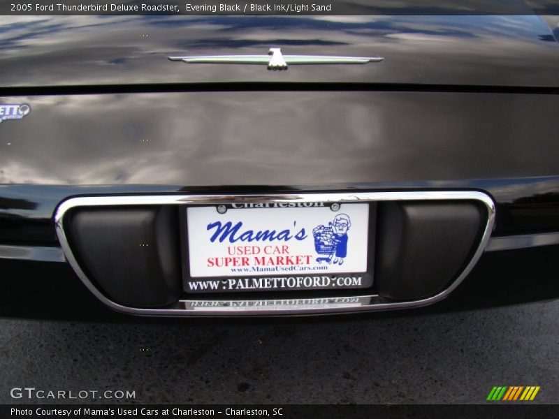 Evening Black / Black Ink/Light Sand 2005 Ford Thunderbird Deluxe Roadster