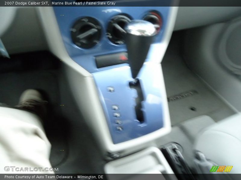 Marine Blue Pearl / Pastel Slate Gray 2007 Dodge Caliber SXT