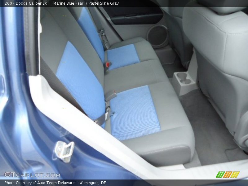 Marine Blue Pearl / Pastel Slate Gray 2007 Dodge Caliber SXT