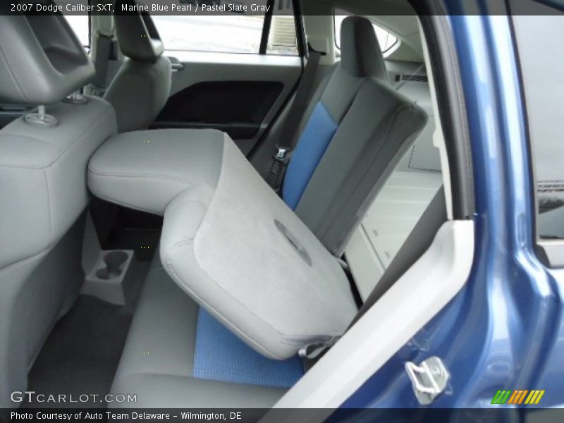Marine Blue Pearl / Pastel Slate Gray 2007 Dodge Caliber SXT