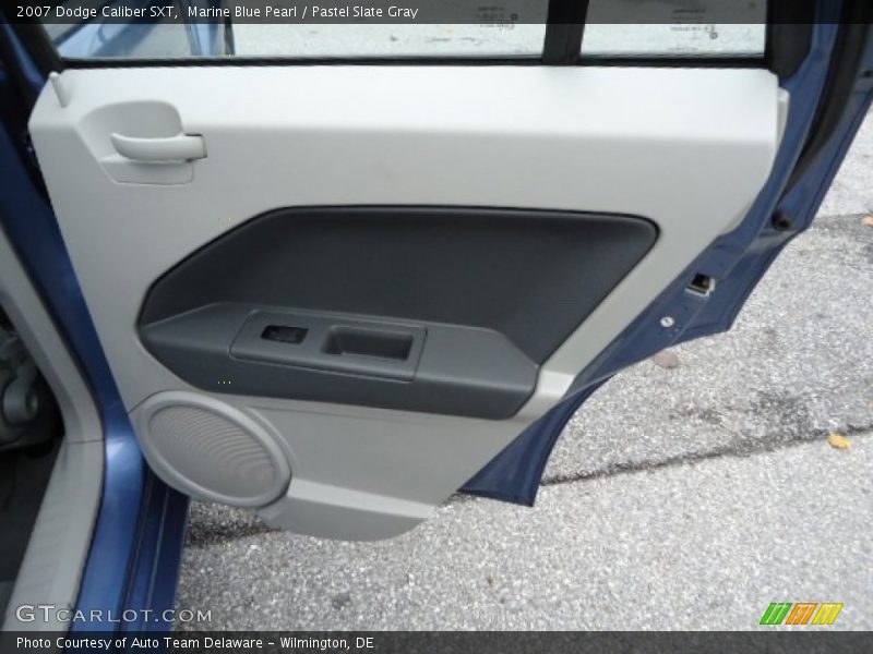 Marine Blue Pearl / Pastel Slate Gray 2007 Dodge Caliber SXT