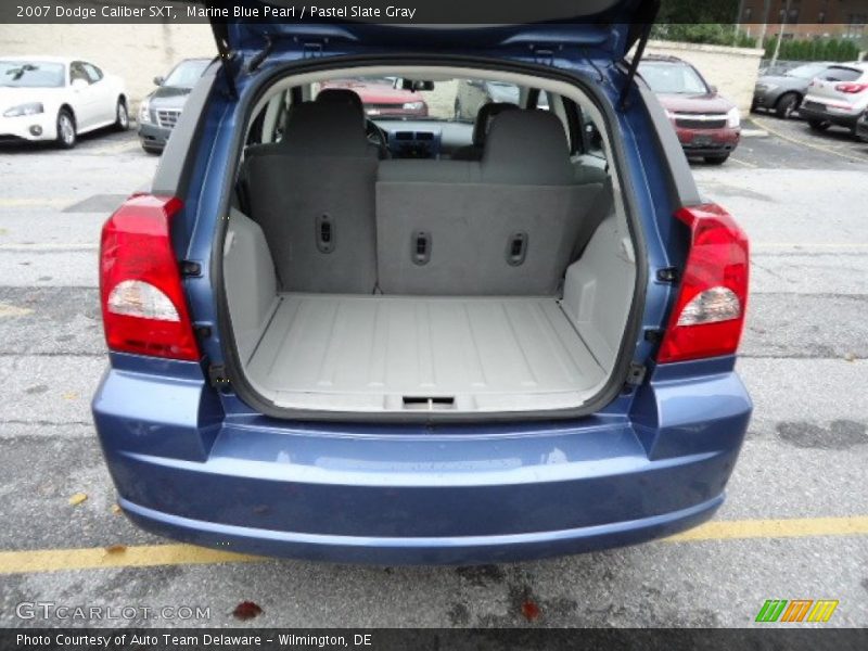 Marine Blue Pearl / Pastel Slate Gray 2007 Dodge Caliber SXT