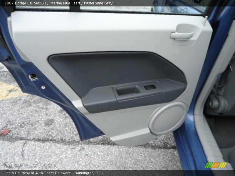 Marine Blue Pearl / Pastel Slate Gray 2007 Dodge Caliber SXT
