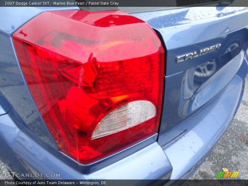 Marine Blue Pearl / Pastel Slate Gray 2007 Dodge Caliber SXT