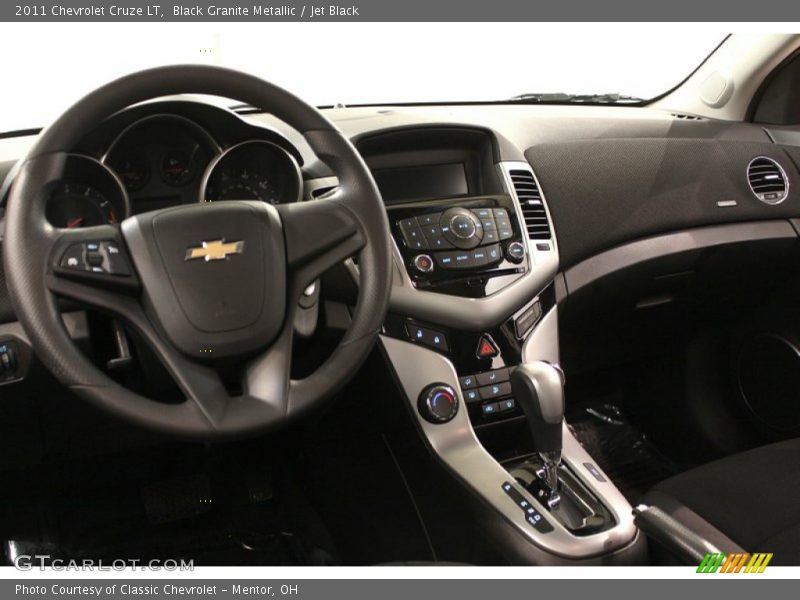 Black Granite Metallic / Jet Black 2011 Chevrolet Cruze LT