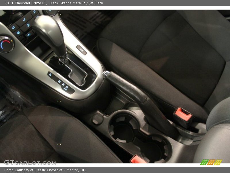 Black Granite Metallic / Jet Black 2011 Chevrolet Cruze LT