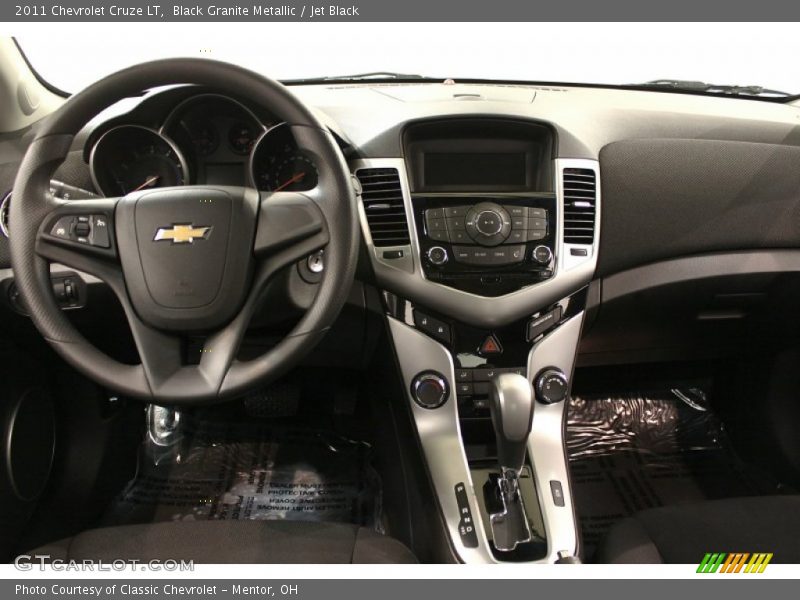 Black Granite Metallic / Jet Black 2011 Chevrolet Cruze LT