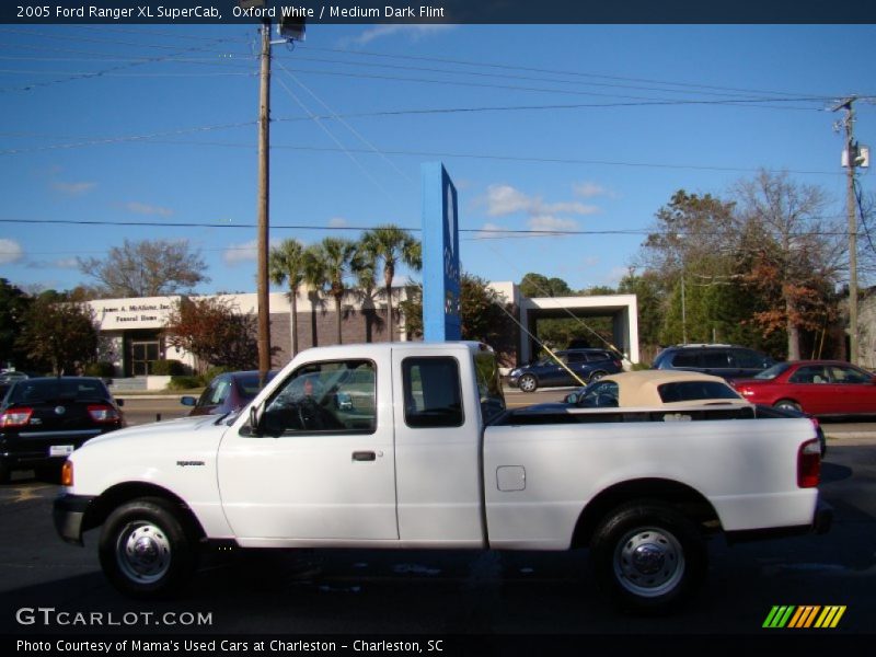Oxford White / Medium Dark Flint 2005 Ford Ranger XL SuperCab