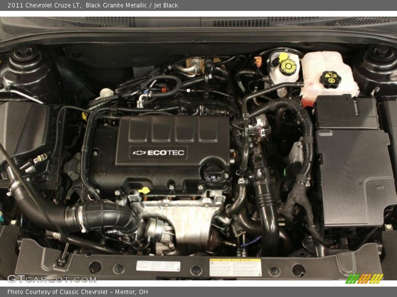 Black Granite Metallic / Jet Black 2011 Chevrolet Cruze LT