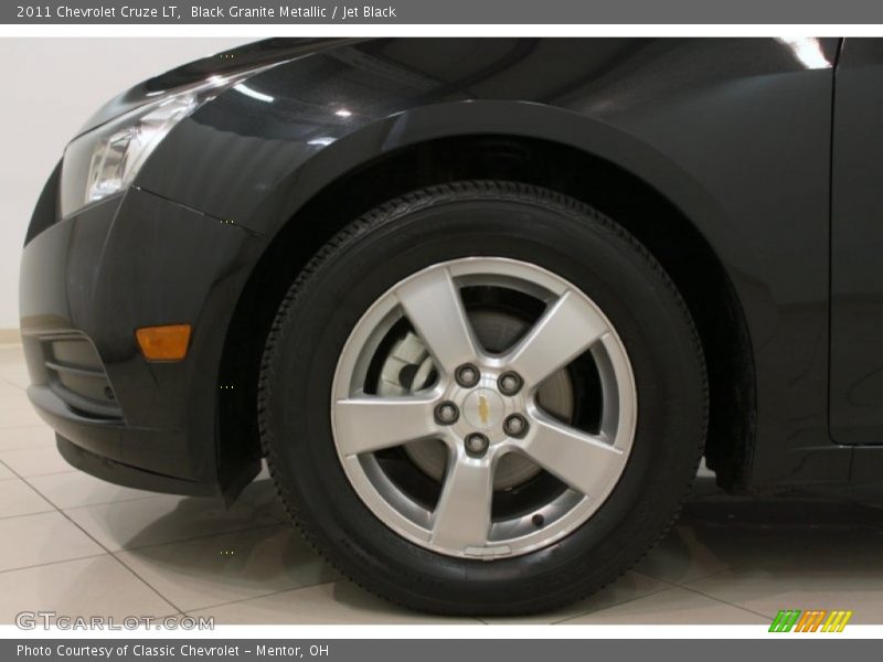 Black Granite Metallic / Jet Black 2011 Chevrolet Cruze LT