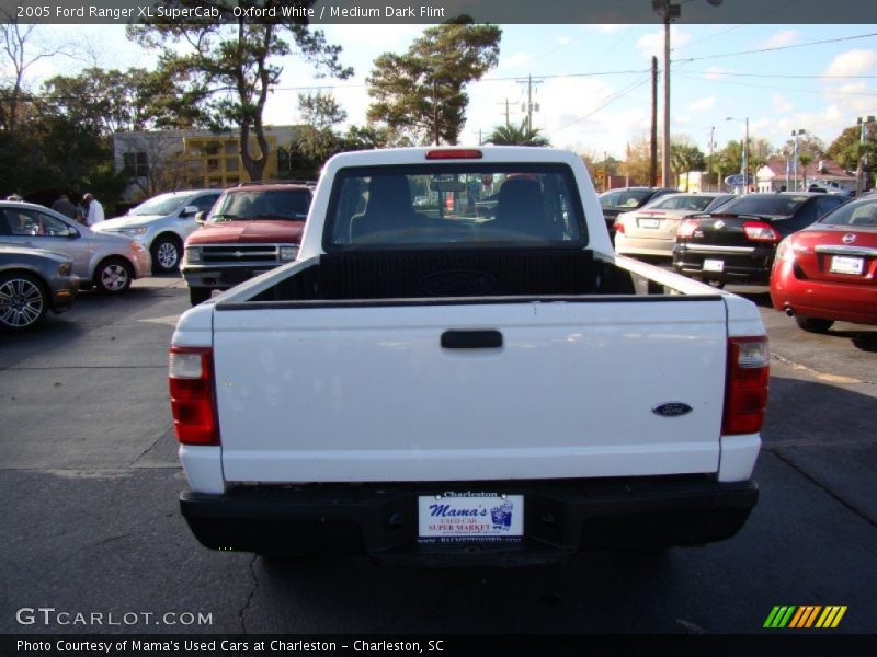 Oxford White / Medium Dark Flint 2005 Ford Ranger XL SuperCab