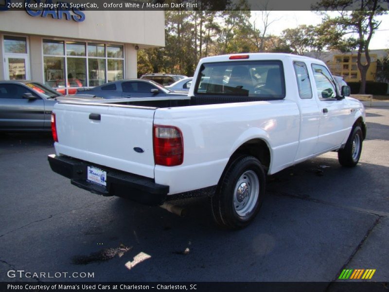 Oxford White / Medium Dark Flint 2005 Ford Ranger XL SuperCab