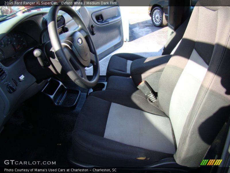 Oxford White / Medium Dark Flint 2005 Ford Ranger XL SuperCab