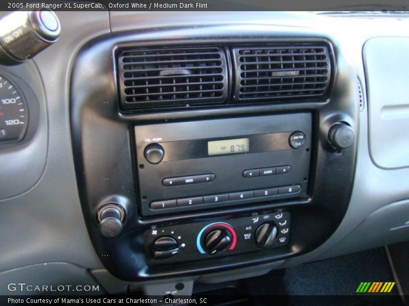 Oxford White / Medium Dark Flint 2005 Ford Ranger XL SuperCab