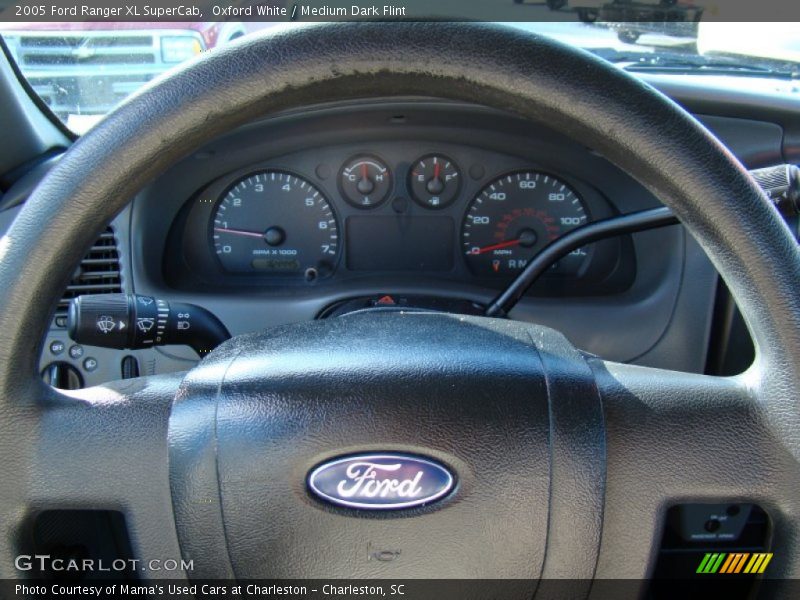 Oxford White / Medium Dark Flint 2005 Ford Ranger XL SuperCab