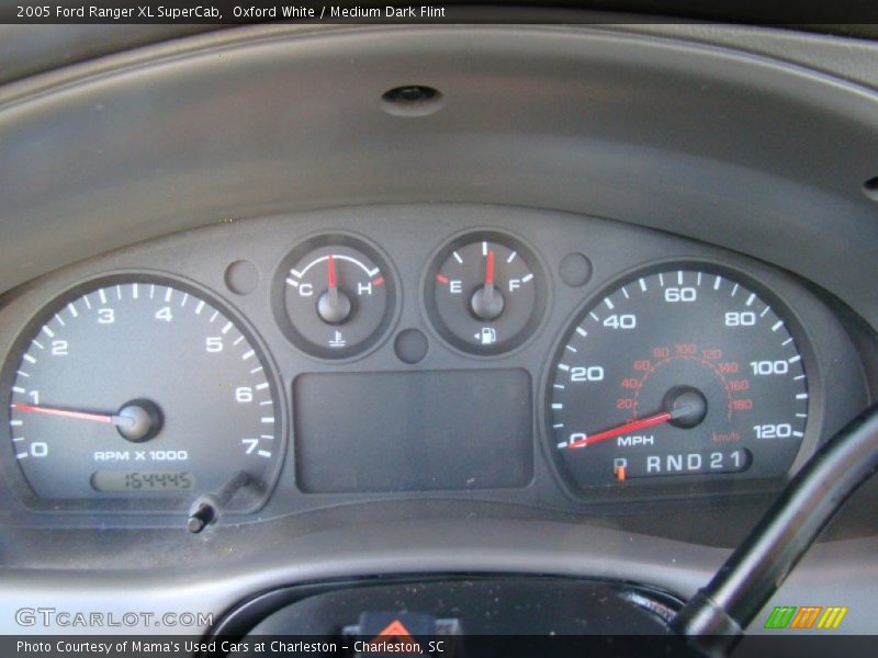 Oxford White / Medium Dark Flint 2005 Ford Ranger XL SuperCab
