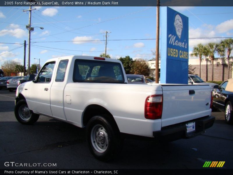 Oxford White / Medium Dark Flint 2005 Ford Ranger XL SuperCab