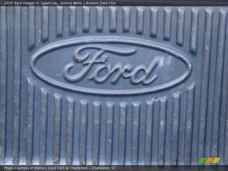 Oxford White / Medium Dark Flint 2005 Ford Ranger XL SuperCab