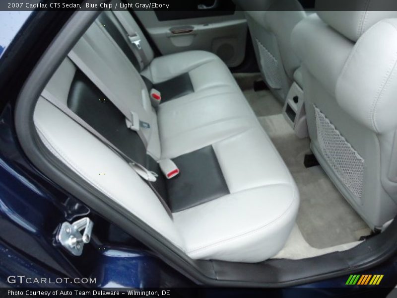 Blue Chip / Light Gray/Ebony 2007 Cadillac CTS Sedan