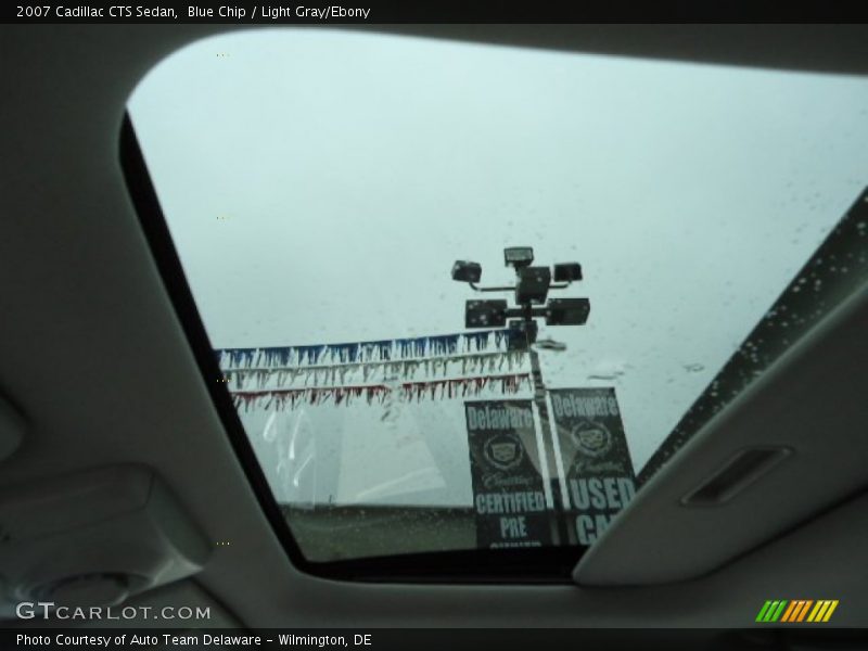 Blue Chip / Light Gray/Ebony 2007 Cadillac CTS Sedan