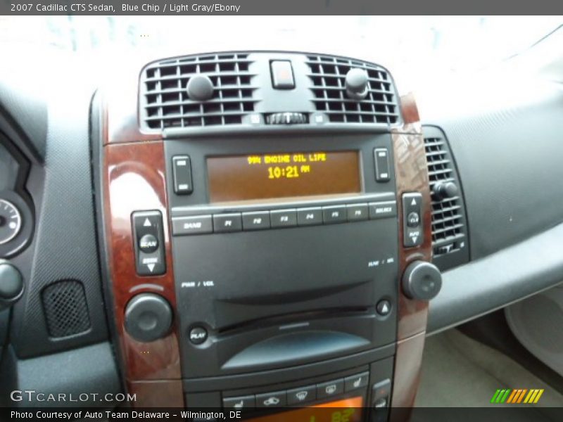 Blue Chip / Light Gray/Ebony 2007 Cadillac CTS Sedan