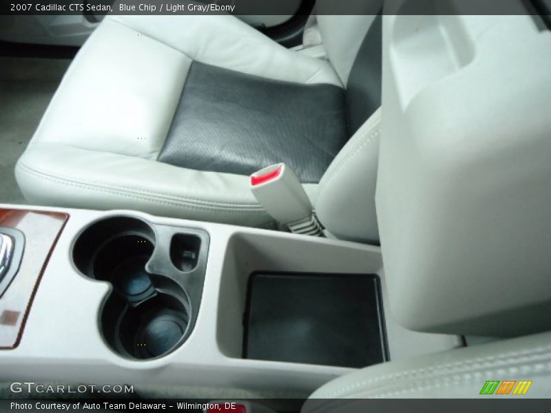 Blue Chip / Light Gray/Ebony 2007 Cadillac CTS Sedan