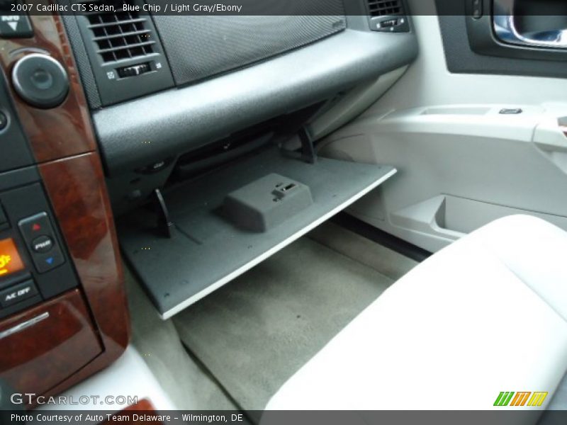Blue Chip / Light Gray/Ebony 2007 Cadillac CTS Sedan