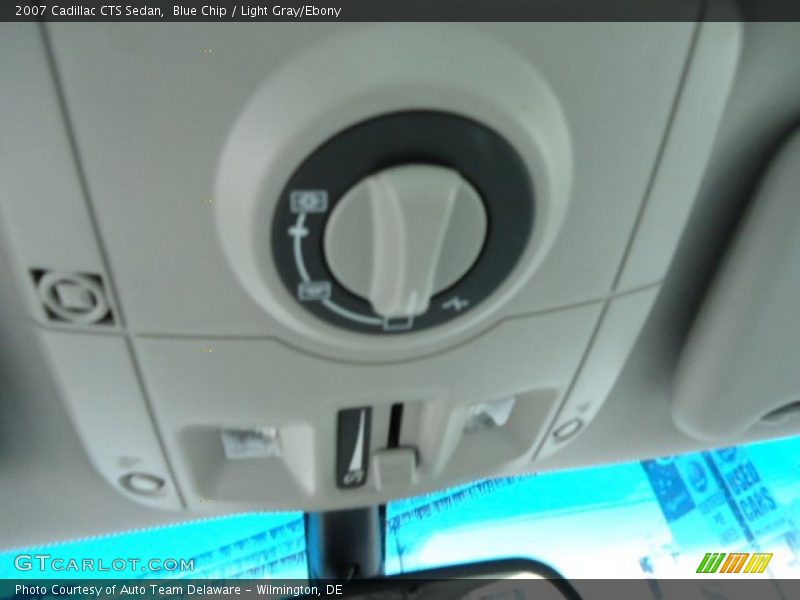 Blue Chip / Light Gray/Ebony 2007 Cadillac CTS Sedan