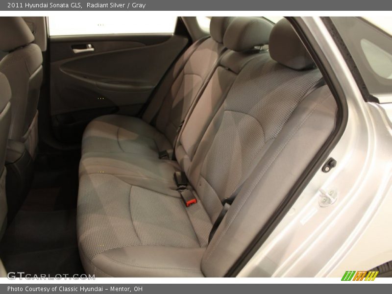 Radiant Silver / Gray 2011 Hyundai Sonata GLS