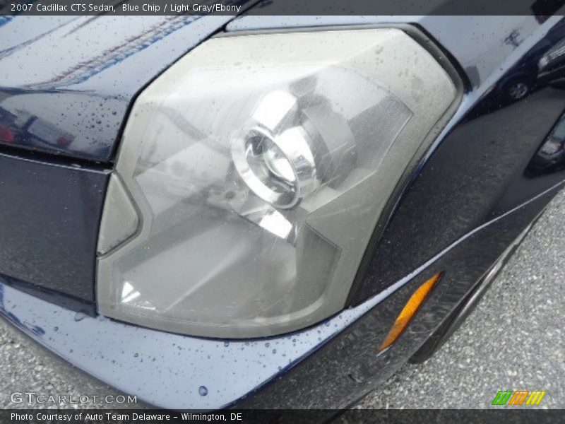 Blue Chip / Light Gray/Ebony 2007 Cadillac CTS Sedan